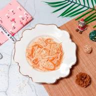 宝宝辅食鸡丝凉拌面