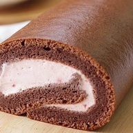 可可蛋糕奶油卷