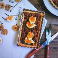 蜂蜜焦糖核桃派