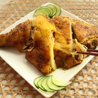 盐焗鸡腿面包机版