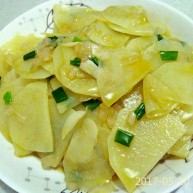 酸辣土豆片食材土豆