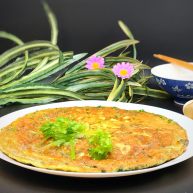 春游食谱韭菜煎蛋