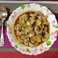 台灣道地月子餐麻油腰子