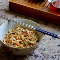 五分钟搞定芝麻拌面