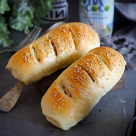 蔓越莓椰蓉面包卷