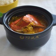 奶油南瓜螃蟹汤