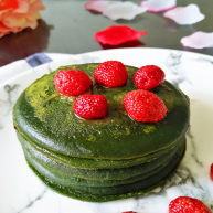 菠菜蜂蜜小薄饼