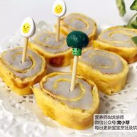 宝宝辅食芋头蛋卷好好吃早餐元气满满地开始一天吧10M