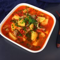 番茄土豆炖牛肉