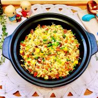 我爱炒饭系列五彩杂蔬香肠炒饭