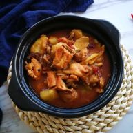 感恩节食谱麻辣豆瓣红薯鸡块