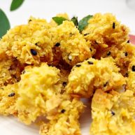 宝宝辅食宝宝版健康鸡米花24M