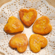 爱心南瓜饼