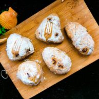 全麦咖啡杏仁软欧无糖无油