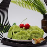 磷虾香椿翠玉饺子宝宝辅食