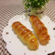 毛毛虫肉松面包