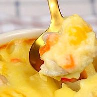 里脊肉时蔬焗土豆宝宝辅食土豆胡萝卜