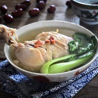西洋参炖鸡汤