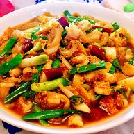 酸辣软糯无敌下饭泡椒蒜苗烧鱼泡