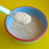 宝宝辅食香蕉米糊