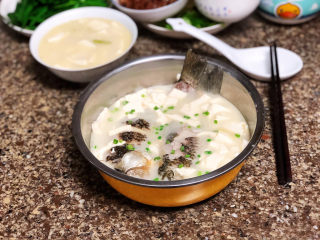 20、奶白鲫鱼豆腐汤➕朝看白水暮青山,成品