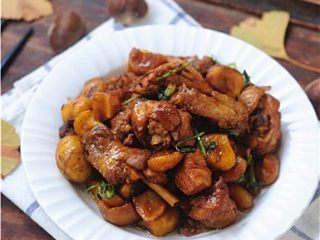 14、板栗烧鸡,成品