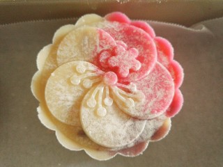 19、桃山皮月饼,压模，好看的月饼出来啦????