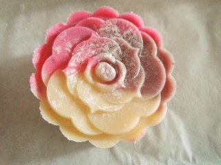 20、桃山皮月饼,特写