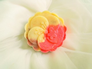 24、桃山皮月饼,特写