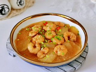 14、冬瓜炒虾仁,清热祛湿，清爽好吃不油腻，