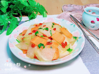 17、清炒冬瓜片,夏季减肥、祛湿必不可少的食物哟！