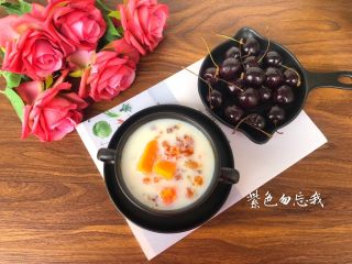 11、木瓜桃胶牛奶,成品图三