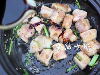 8、不俗又不瘦，东坡最爱竹笋焖猪肉,加入酱油