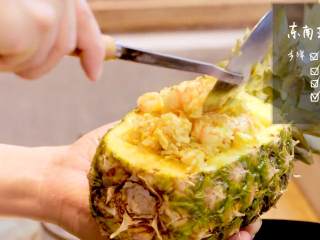 16、菠萝饭配古老肉&东南亚炒饭,2-8捞出摆盘