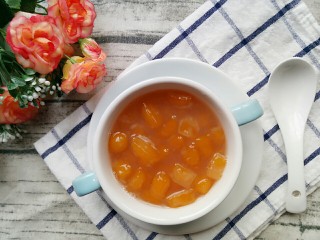 18、南瓜汤圆,煮好装碗