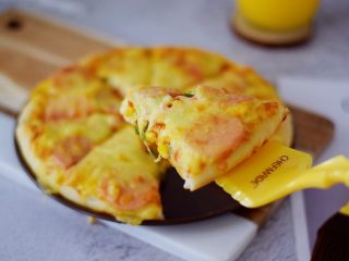 13、杂蔬火腿肠披萨,图二