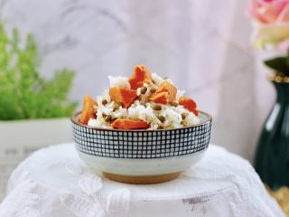 17、绿豆红薯饭,成品一