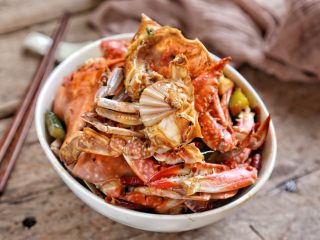 14、口水蟹,成品