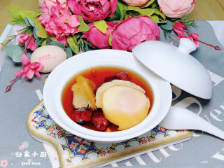14、桂圆鸡蛋汤,甜蜜蜜、暖洋洋的！