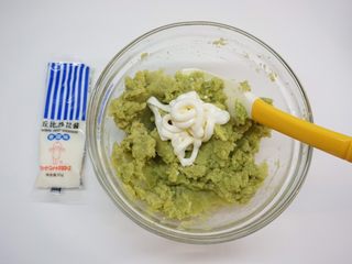 13、薯泥烩丸,加入甜口色拉酱（番薯本身就是甜的，用咸口的怕成椒盐味????）