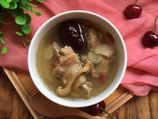 20、【洋参枣杞鸡汤】补气养神的高考餐,成品图