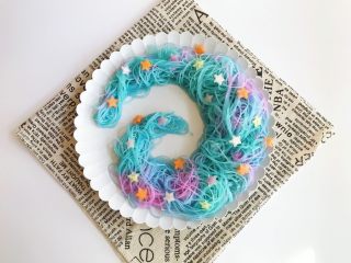 12、梦幻星空粉丝,好啦，做完，赶紧咔咔拍照，放朋友圈去积攒吧，哈哈