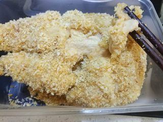 17、炸鸡排（非油炸版）,里面依旧是嫩有水分的！