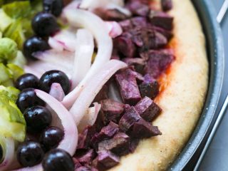 10、全麦彩虹披萨????(无糖无油,减脂增肌必备),绿色部分也可以用西兰花