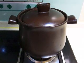 13、红烧鸭肉,盖上锅盖,大火烧开后小火慢烧20分钟