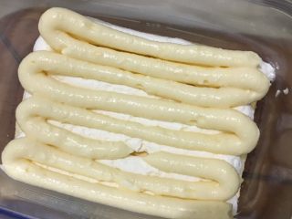 11、日式豆乳盒子,挤一层豆乳