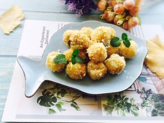 15、团团圆圆~油炸黄金汤圆,香香哒油炸黄金汤圆????