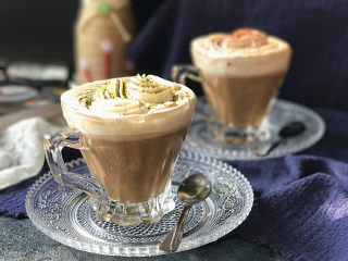 11、双色卡布奇诺,香甜醇滑