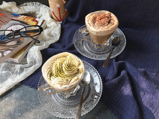 10、双色卡布奇诺,美哉美哉