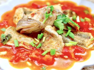 16、番茄黑鱼片,鲜美无比又酸辣可口，好吃到哭。